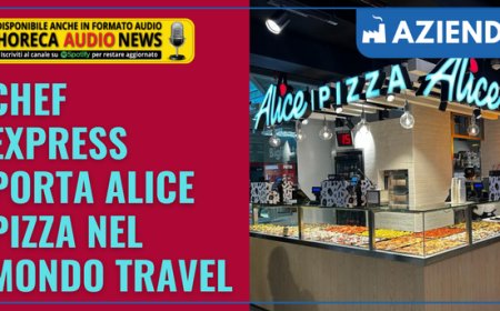 Chef Express porta Alice Pizza nel mondo travel