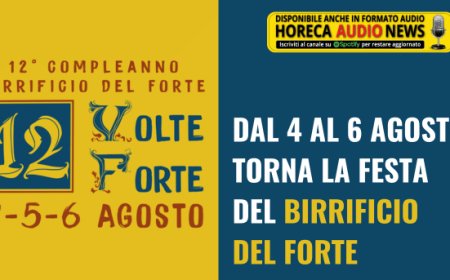 Dal 4 al 6 agosto torna la festa del Birrificio del Forte