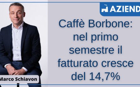 Caffè Borbone: nel primo semestre il fatturato cresce del 14,7%