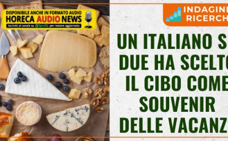 Un italiano su due ha scelto il cibo come souvenir delle vacanze