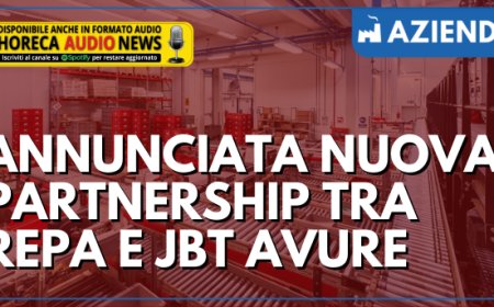 Annunciata nuova partnership tra REPA e JBT Avure