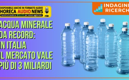 Acqua minerale da record: in Italia il mercato vale più di 3 miliardi