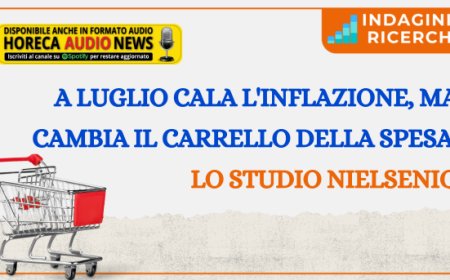 A luglio cala l'inflazione, ma cambia il carrello della spesa. Lo studio NielsenIQ