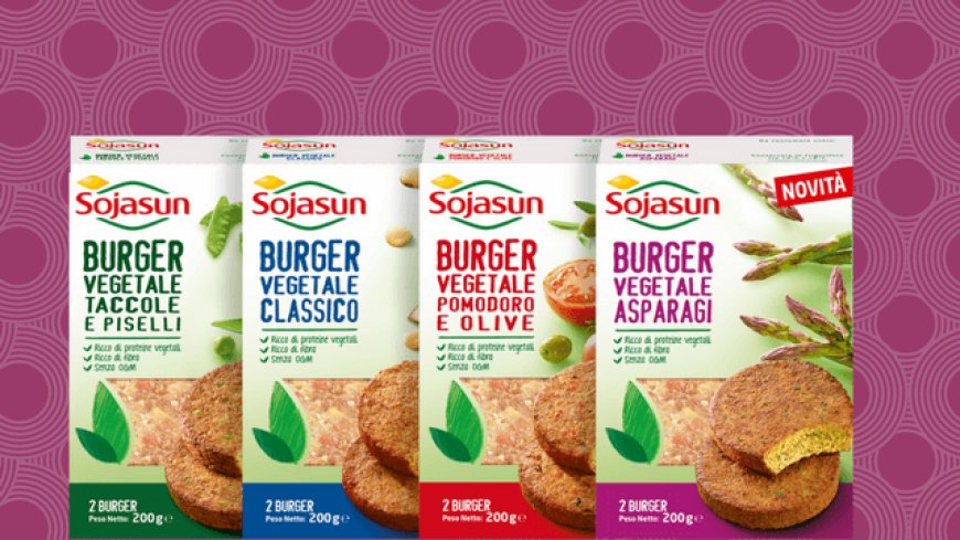 Sojasun: gusto e qualità nella nuova gamma di burger vegetali