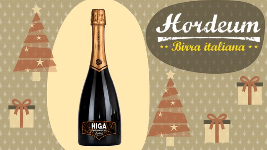 Higa, Italian Grape Ale nel catalogo di Natale del Birrificio Hordeum