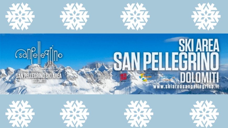 Natale sulla neve nella Ski Area San Pellegrino