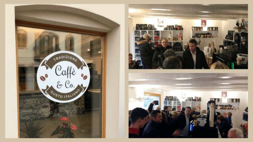 Inaugurato il primo punto vendita Caffè & Co.