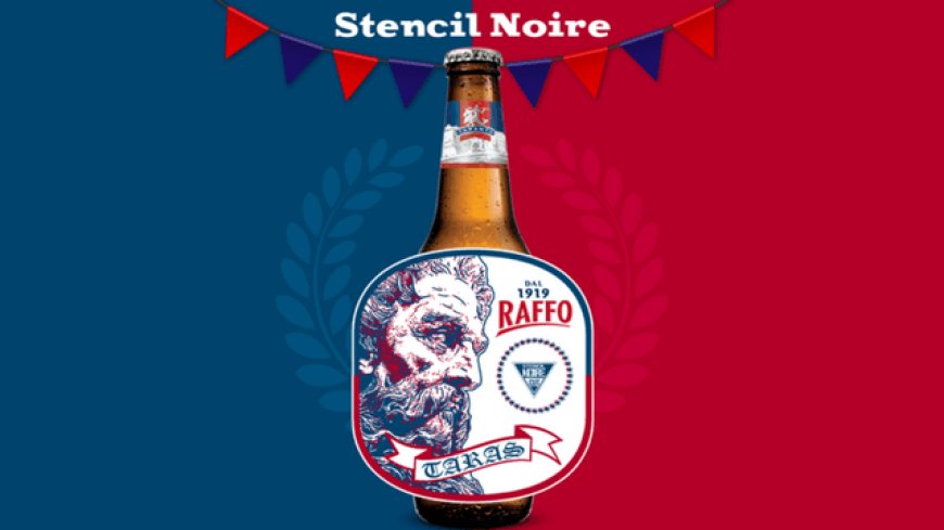 Stencil Noire disegnerà la bottiglia dell'edizione limitata di Birra Raffo
