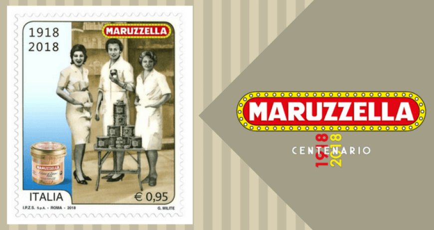 Un francobollo dedicato ai cento anni di Tonno Maruzzella