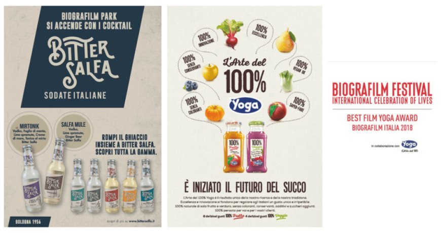 Yoga 100%, Bitter Salfa e Food Bar a Biografilm Festival di Bologna