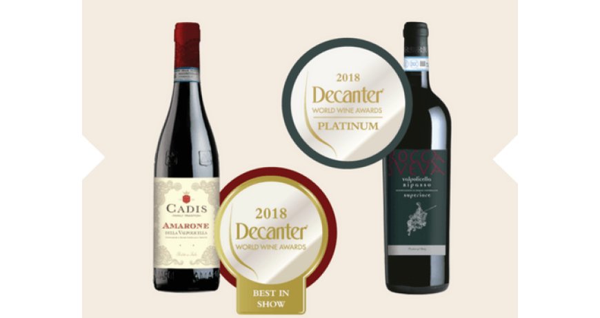 Decanter World Wine Awards 2018: importanti riconoscimenti per Cantina Soave