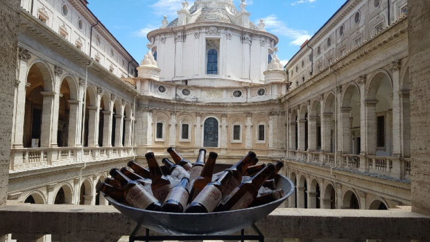 Un omaggio a Peroni Cruda: chiude la mostra "Acqua e Birra per Roma Capitale"