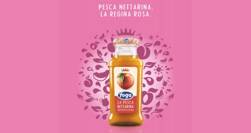 Yoga Pesca Nettarina: per la Notte Rosa un succo di frutta in limited edition