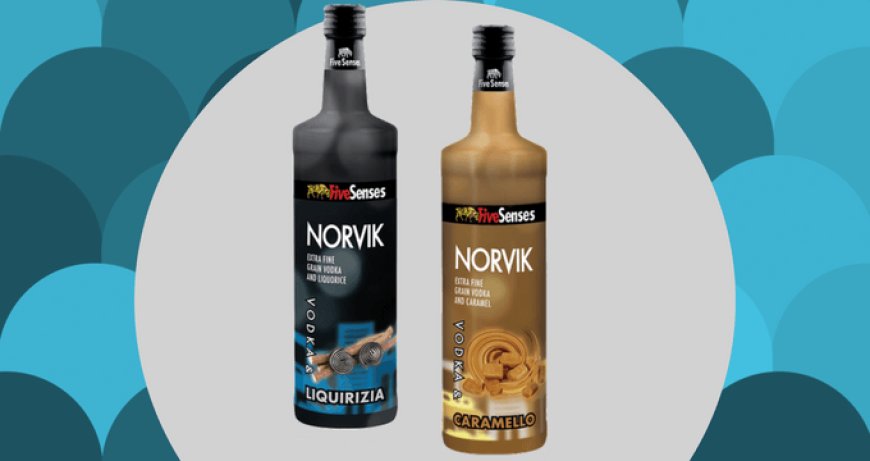La Vodka Norvik amplia la sua gamma con i gusti liquirizia e caramello