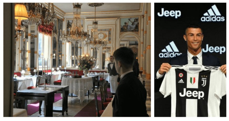 Cristiano Ronaldo attesissimo a Torino, anche a tavola