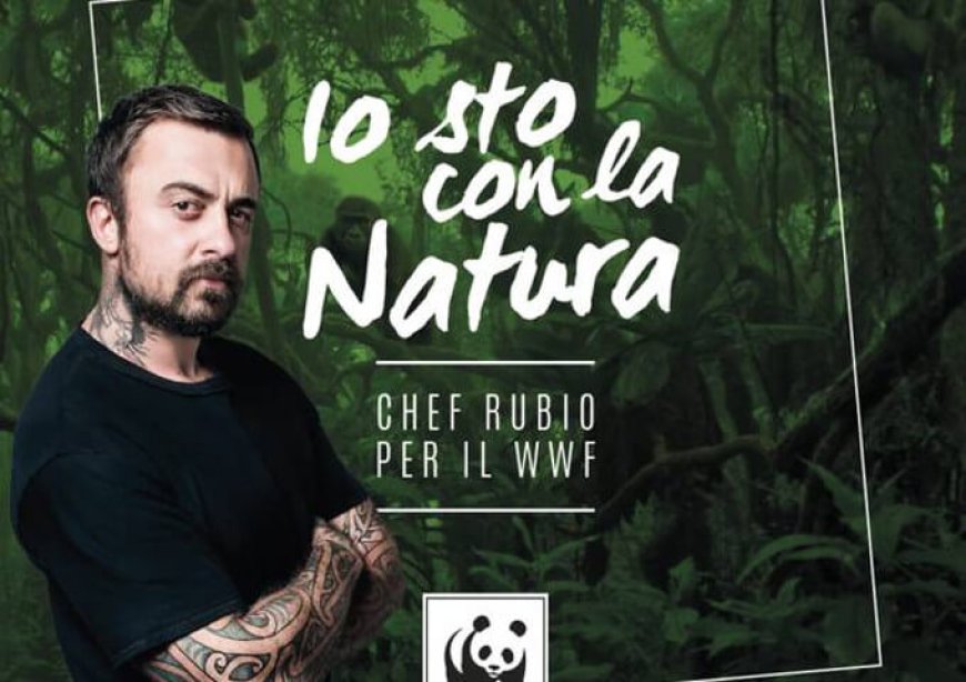 Chef Rubio con il WWF in difesa dei gorilla