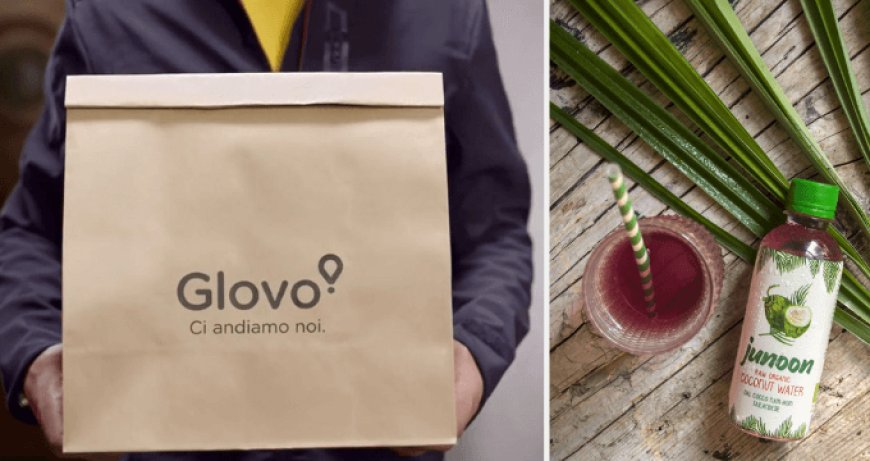 Glovo sigla una partnership con Junoon, la prima acqua di cocco 100% raw in Italia