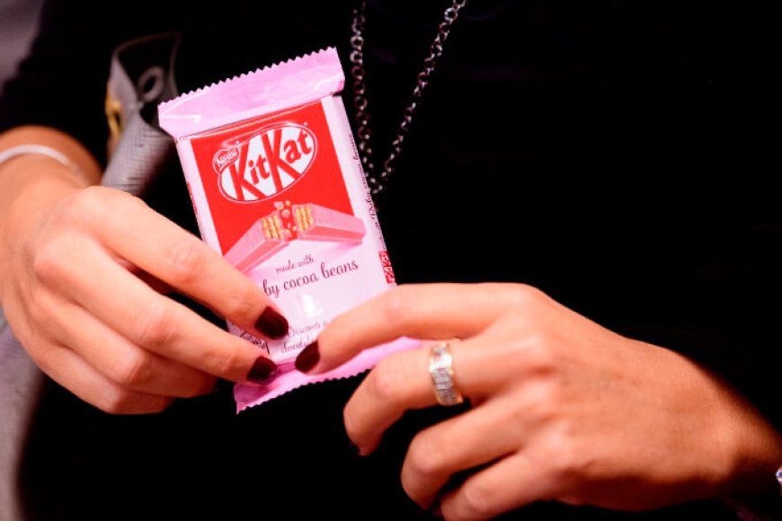 Arriva in Italia il nuovo KitKat Rosa con fave di cacao Ruby