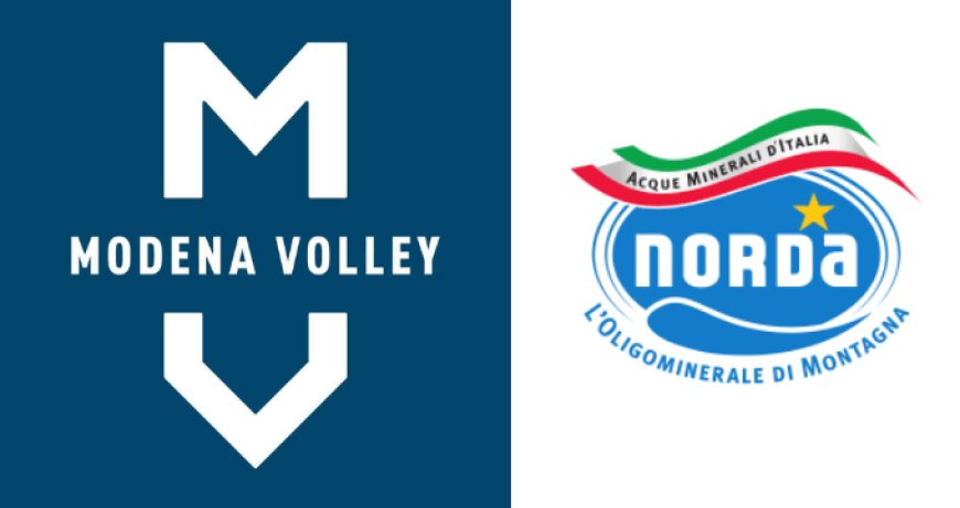 Norda è l’acqua ufficiale del Modena Volley