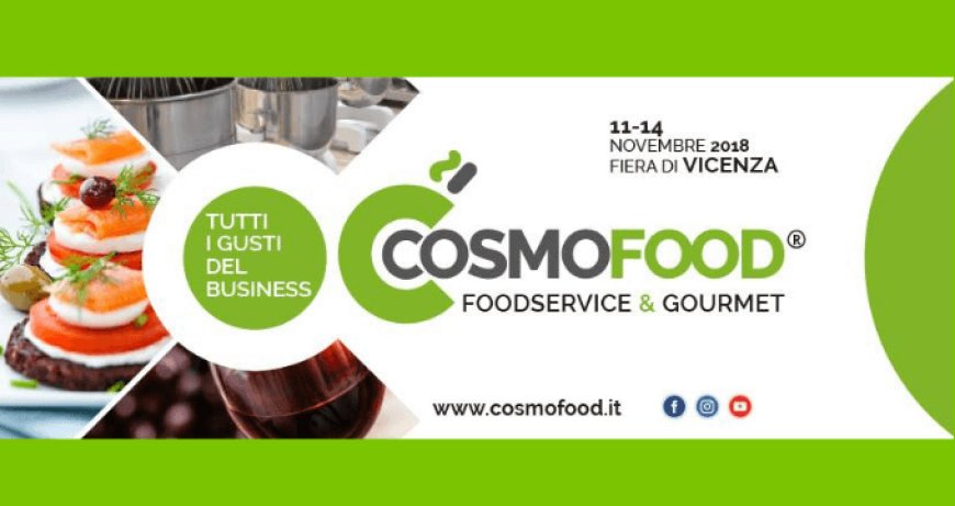 Cosmofood: torna a novembre con oltre 100 eventi dedicati ai foodies