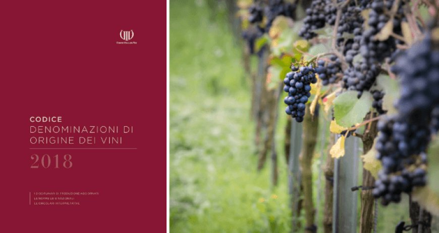Unione Italiana Vini pubblica il nuovo Codice Denominazioni di Origine dei Vini