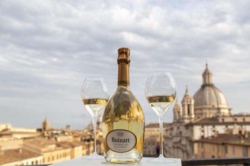 Maison Ruinart torna in Italia: a Roma lo champagne diventa un'opera d'arte