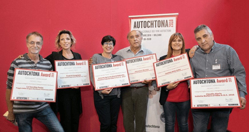 Autochtona Awards 2018: i vini e le cantine più rappresentativi dei vini autoctoni italiani