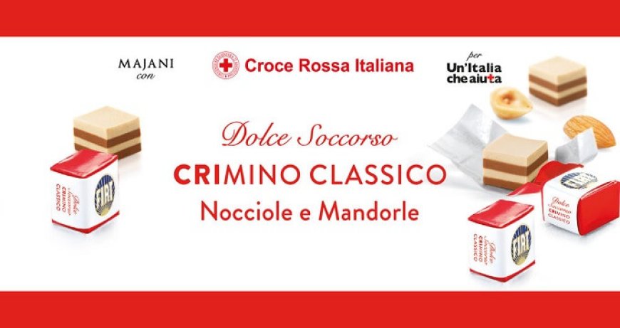 Majani con Croce Rossa Italiana per un Dolce Soccorso