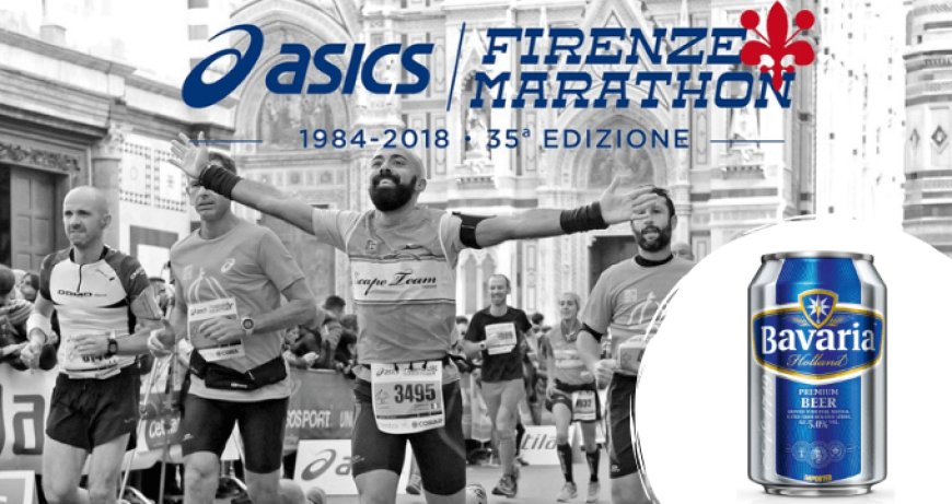 Bavaria è official partner della Firenze Marathon 2018