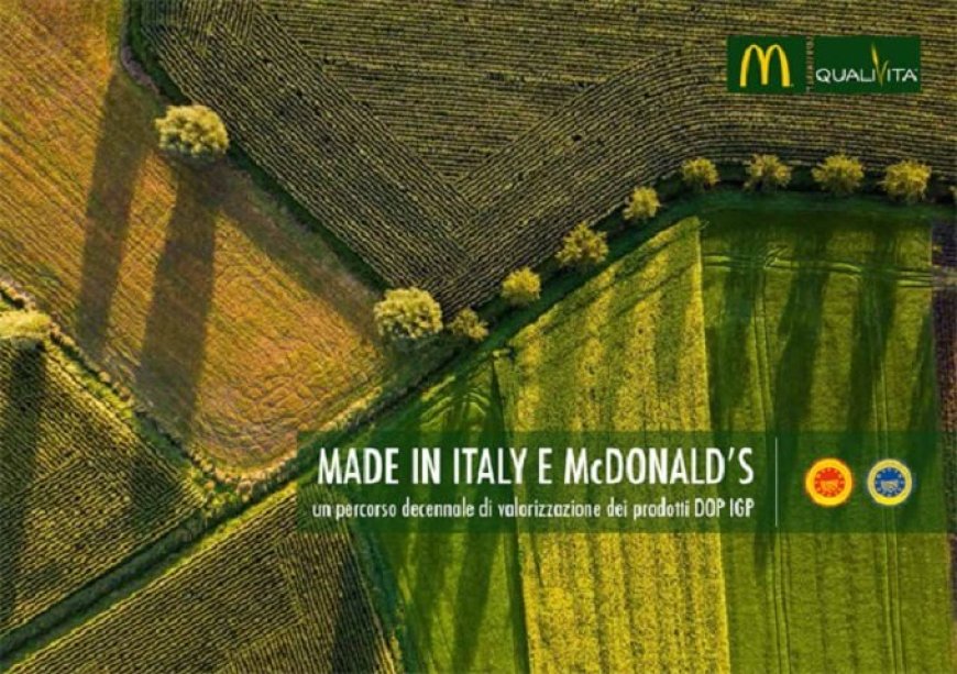 Qualivita e McDonald's presentano gli ingredienti della nuova linea My Selection 2019
