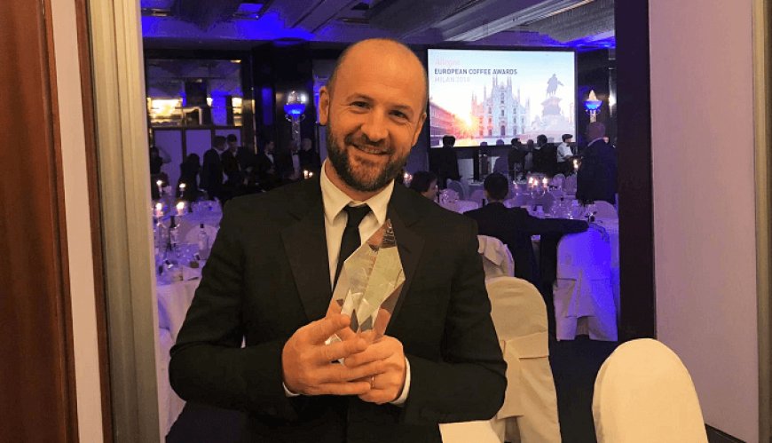 Francesco Sanapo premiato agli European Coffee Awards