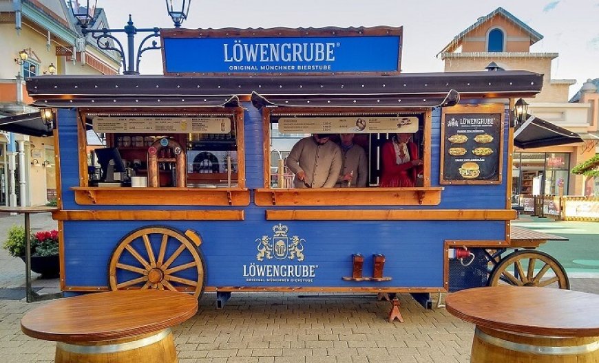 Valmontone Outlet arricchisce la sua offerta ristorativa con un Löwengrube Wagen