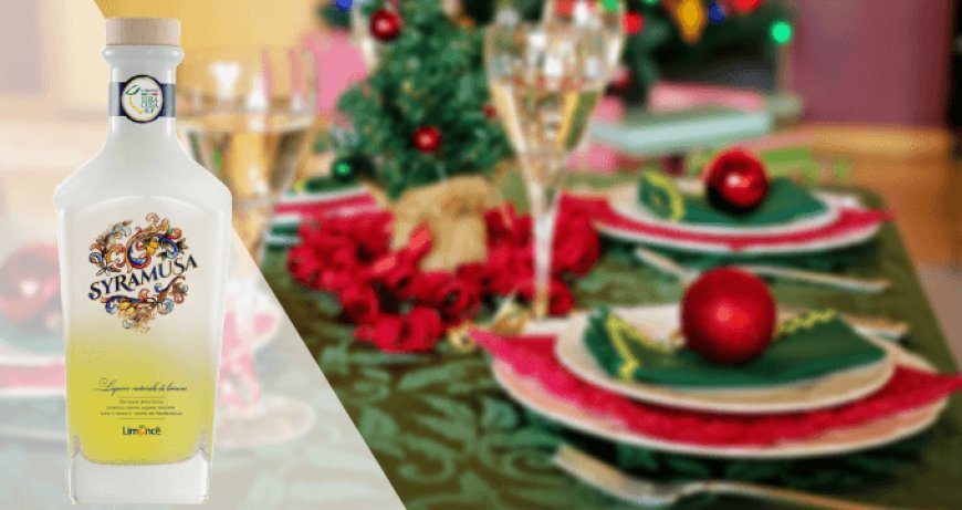 Il limoncello Syramusa brilla sulla tavola di Natale
