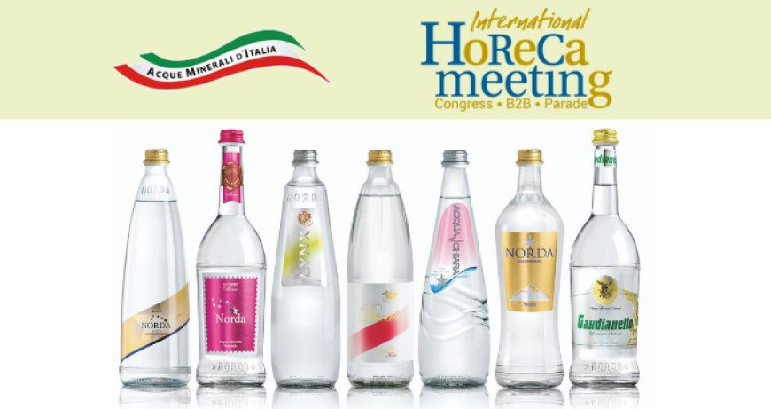 Acque Minerali d'Italia all'International Horeca Meeting