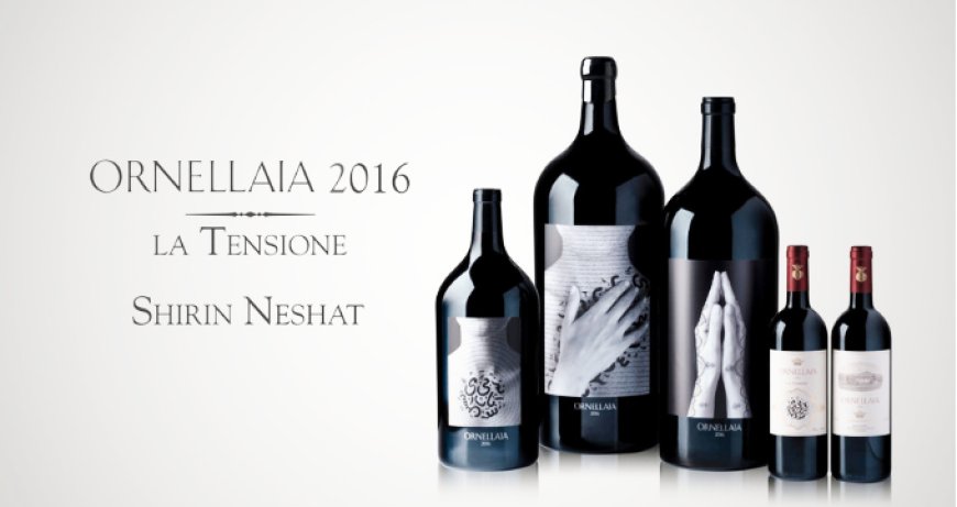 Ornellaia 2016: l'XI Vendemmia d'Artista con le etichette di Shirin Neshat