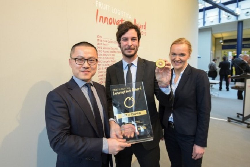 Il kiwi rosso italiano di Jingold si aggiudica il Fruit Logistica Innovation Award