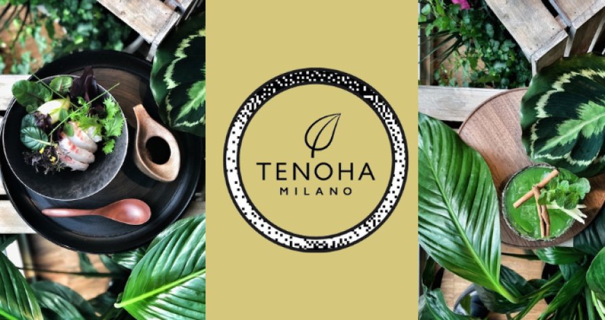 Tenoha Milano dedica un menù al plant artist Satoshi Kawamoto