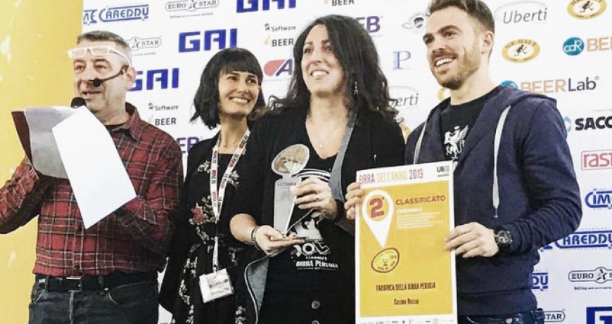Grande successo di Birra Perugia al premio Birra dell'Anno