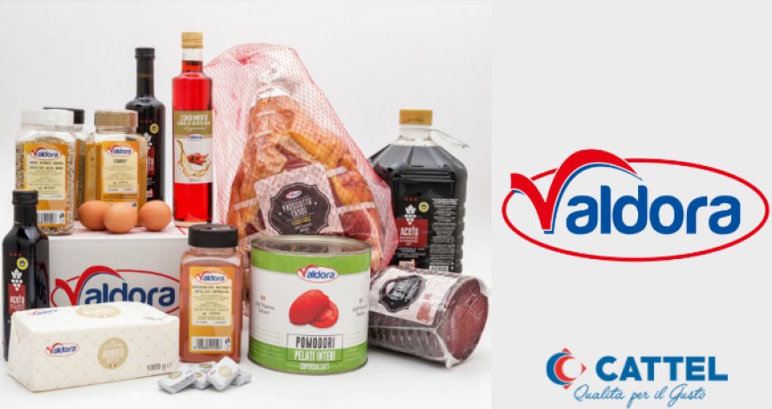 Valdora: il marchio di Cattel che porta l'italianità nell'Horeca