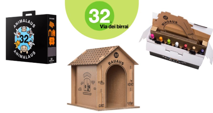 32 Via dei Birrai presenta il nuovo packaging dedicato agli animali