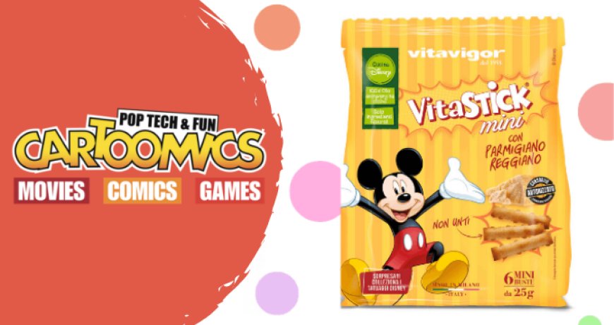 Vitavigor a Cartoomics di Milano con la linea Vitastick Disney