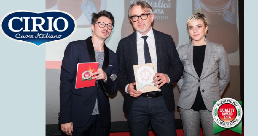 Cirio si aggiudica il premio Quality Award 2019