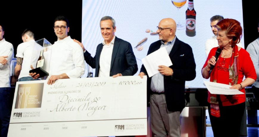 Premio Birra Moretti Grand Cru 2019: vince chef Alberto Wengert