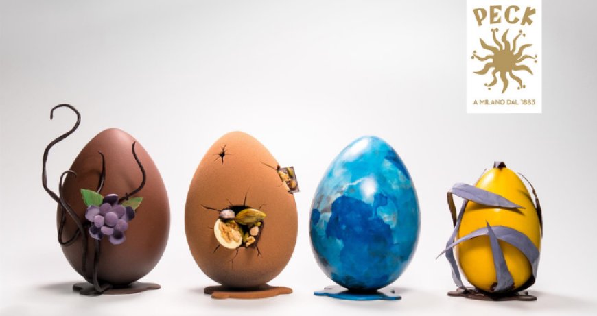 La Pasqua di Peck: le uova capolavoro e il cubo con sorpresa