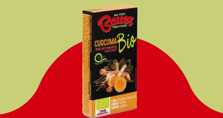 Bauer: il nuovo dado vegetale bio alla curcuma