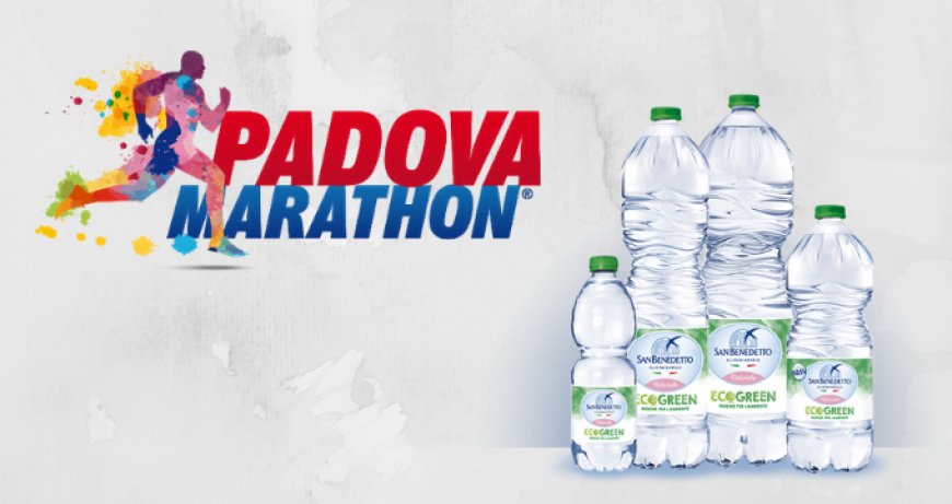 San Benedetto con gli atleti della Padova Marathon 2019