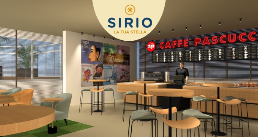 Sirio SpA sbarca all'Aeroporto di Genova con il concept Caffè Pascucci