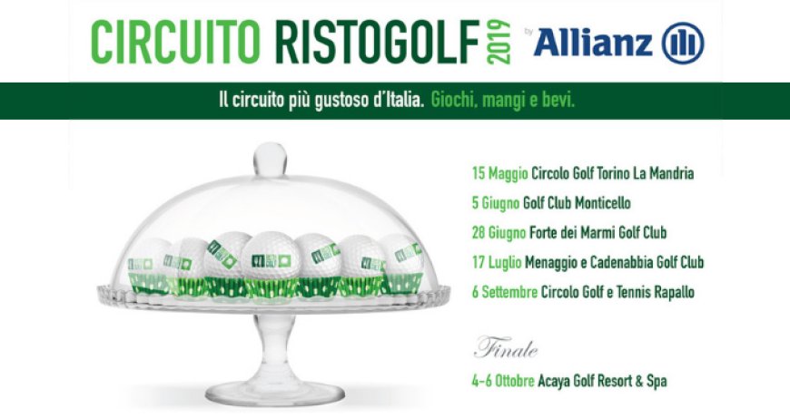Ristogolf: al via il 15 maggio l'evento che unisce golf e alta cucina