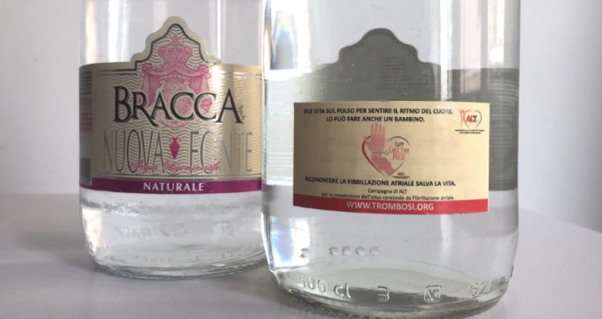 Acqua Bracca: su due milioni di bottiglie il gesto che può salvare la vita