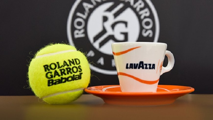 Lavazza è il caffè ufficiale del Roland Garros